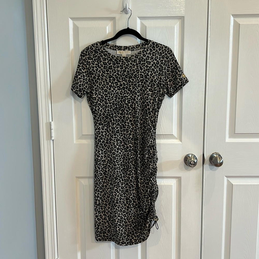 Michael kors Dune leopard print dress